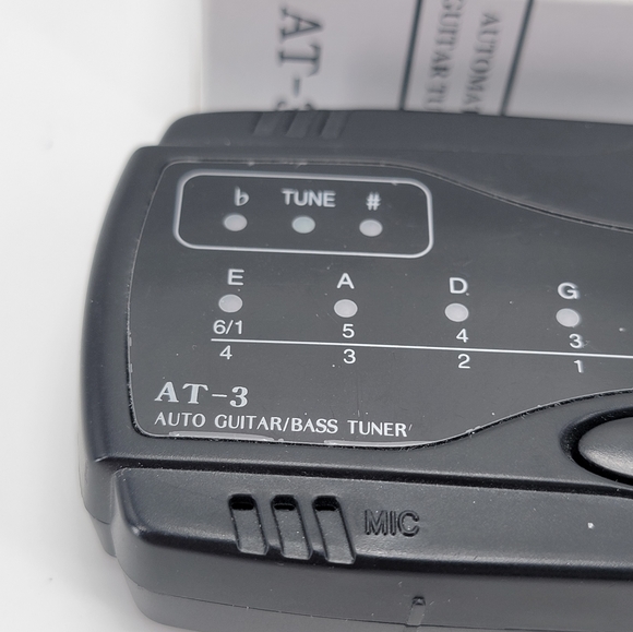 Fender AT-3 Automatic Guitar Tuner In Box Opened and Tested, Working - Picture 2 of 8